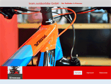 Tablet Screenshot of nsoutdoorbike.de
